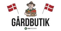 Skilt til gårdbutik
