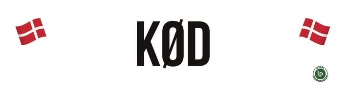 Lille kød-skilt