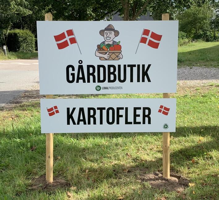 Lille kartoffelskilt