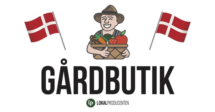 Skilt til gårdbutik